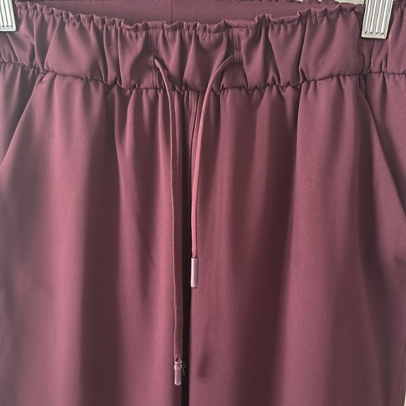 Lululemon Stretch High-Rise Pant 7/8 Length Red Merlot - Picture 7 of 16